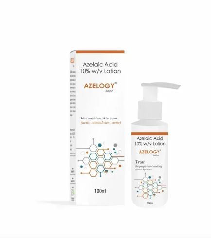 Azelogy Azelaic Acid 10% лосьйон з кислотами для проблемної шкіри, 100 мл
