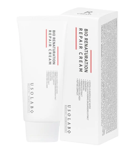 Usolab Bio Renaturation Repair Cream крем для інтенсивної регенерації та омолодження шкіри, 50 мл