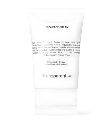 Transparent Lab Urea Face Cream зволожуючий крем для обличчя з сечовиною, 50 мл