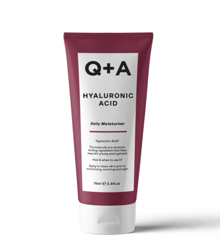 Q+A Hyaluronic Acid Daily Moisturiser Зволожуючий крем для обличчя з гіалуроновою кислотою, 75 мл