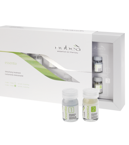 Nubea Essentia Detox Therapy Детокс-терапія для шкіри голови в ампулах, 10×6,5 мл