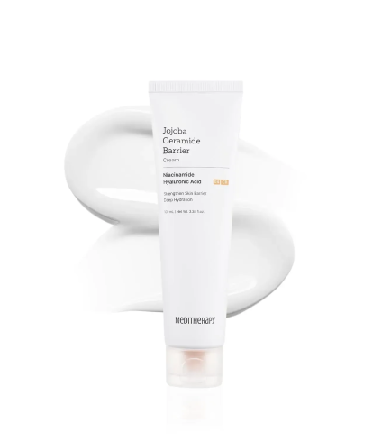 MEDITHERAPY Jojoba Ceramide Barrier Cream Відновлюючий крем для обличчя з керамідами та олією жожоба, 100 мл
