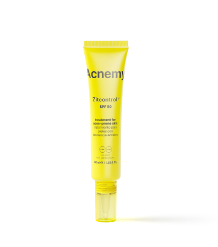 Acnemy ZITCONTROL Facial Sunscreen SPF 50+ сонцезахисний крем для проблемної шкіри, 40 мл
