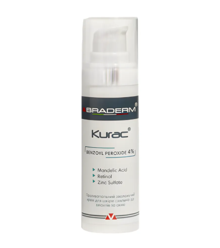 Braderm Kurac Cream активний протизапальний крем, 30 мл