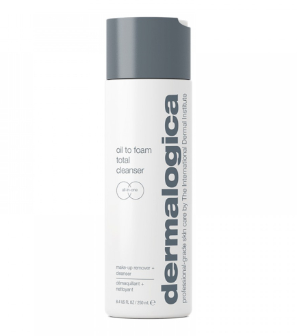 Dermalogica Oil to Foam Total Cleanser Гелево-масляний очищувач для обличчя з ефектом 2-в-1, 250 мл