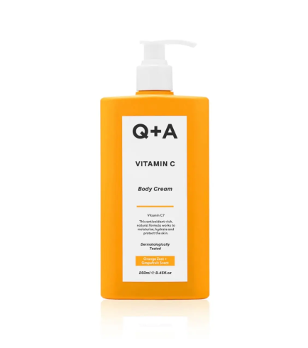 Q+A Vitamin C Body Cream Крем для тіла з вітаміном C, 250 мл