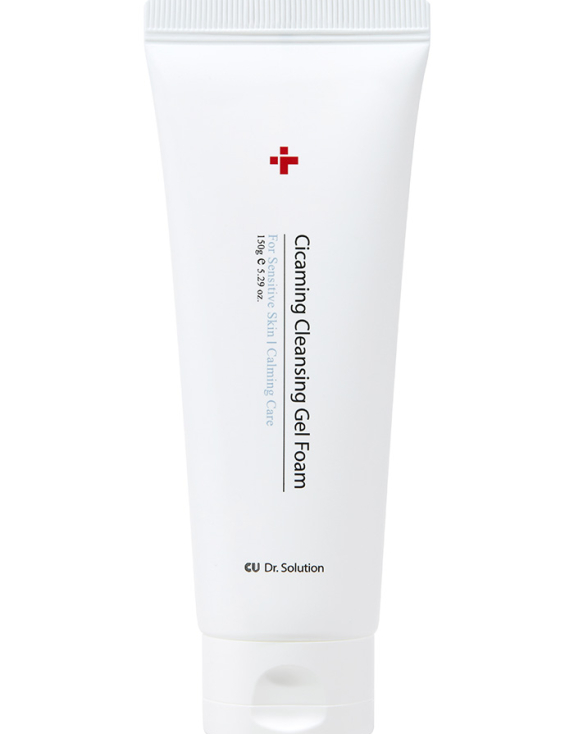 Cuskin Dr.Solution Cicaming Cleansing Gel Foam Очищуюча гель-пінка з центеллою, 150 мл