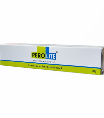 Perolite Benzoyl Peroxide 2.5% Gel Гель від акне з бензоїл пероксидом 2,5%, 30 г