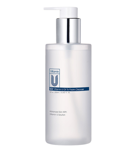 Cuskin Vitamin U Oil To Foam Cleanser Гідрофільний засіб 2-в-1 для очищення шкіри, 250 мл