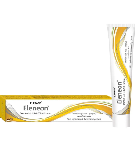 Eleneon Tretinoin 0.025% Cream Крем для обличчя від акне з третиноїном 0,025%, 20 г
