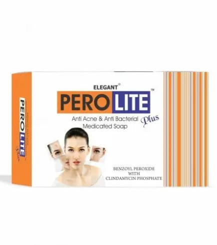 Perolite Plus Cleansing Bar Мило для очищення проблемної шкіри з посиленою дією, 75 г
