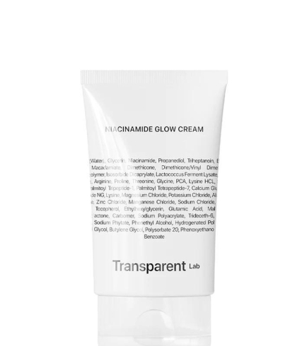 Transparent Lab Niacinamide Glow Cream освітлюючий крем-гель для обличчя з ніацинамідом, 50 мл