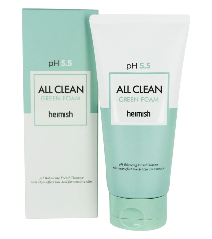 Heimish All Clean Green Foam Пінка для очищення обличчя pH 5.5, 150 мл