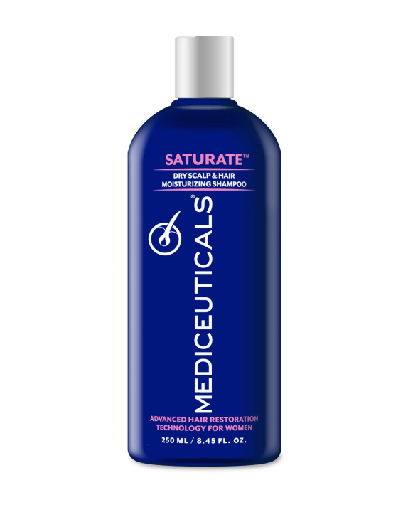 Mediceuticals Saturate Shampoo Зволожуючий шампунь для жінок проти випадіння волосся для сухого волосся, 250 мл