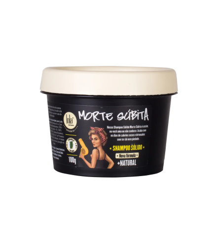 Lola From Rio Morte Súbita Solid Shampoo Твердий зволожуючий шампунь для волосся, 100 г