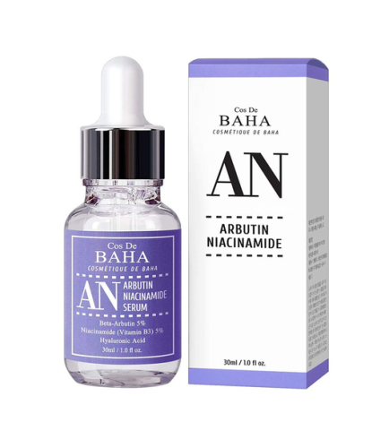 Cos De Baha Arbutin + Niacinamide Serum (AN) сироватка для освітлення шкіри та вирівнювання тону, 30 мл