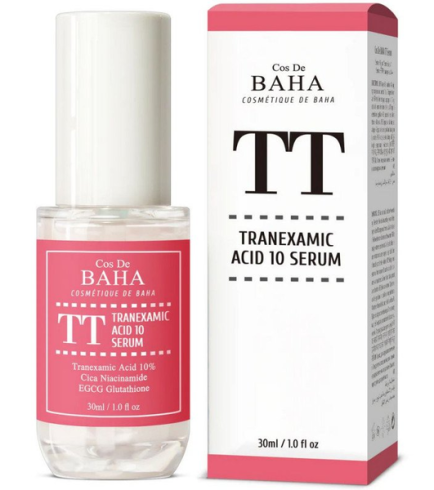 Cos De Baha Tranexamic Acid Facial Serum (TT) сироватка з транексамовою кислотою для освітлення пігментації, 30 мл