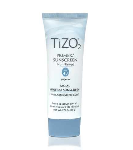 TiZO 2 Facial Primer/Sunscreen SPF 40 мінеральний сонцезахисний крем-праймер для обличчя без відтінку, 50 г
