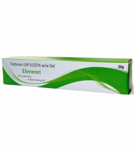 Eleneon Tretinoin 0.025% Gel Гель для обличчя від акне з третиноїном 0,025%, 30 г