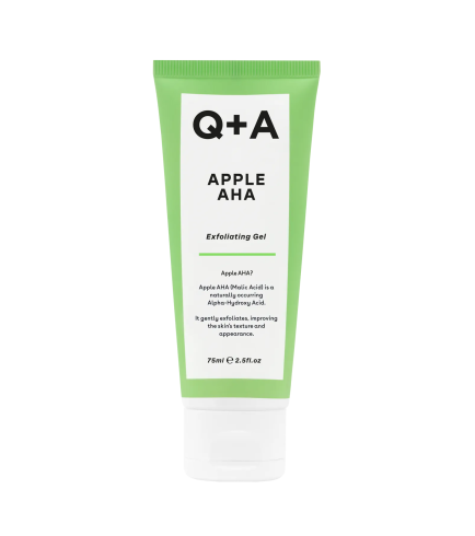 Q+A Apple AHA Exfoliating Gel Відлущуючий гель для обличчя з AHA-кислотами, 75 мл