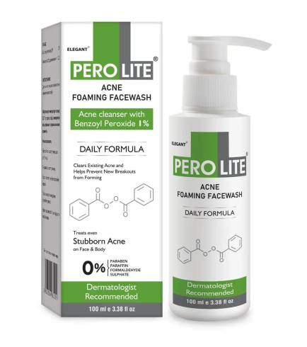 Perolite Cleansing Wash 1% Очищуючий засіб для вмивання для проблемної шкіри, 100 мл