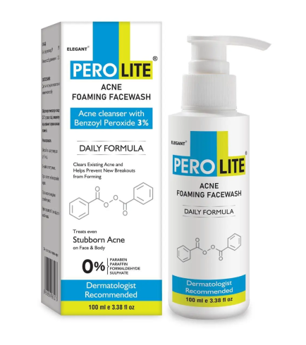 Perolite Cleansing Wash 3% Очищуючий засіб для вмивання для проблемної шкіри, 100 мл