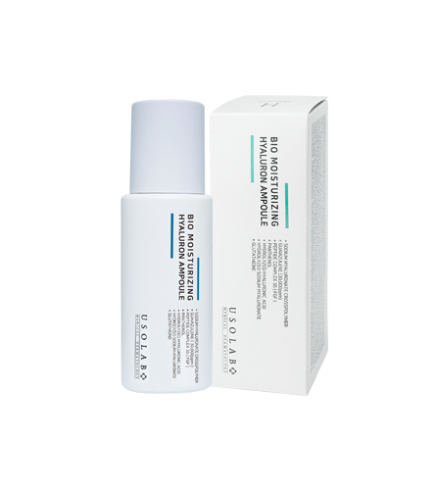 Usolab Bio Moisturizing Hyaluron Ampoule зволожуюча, заспокійлива та омолоджуюча сироватка, 50 мл