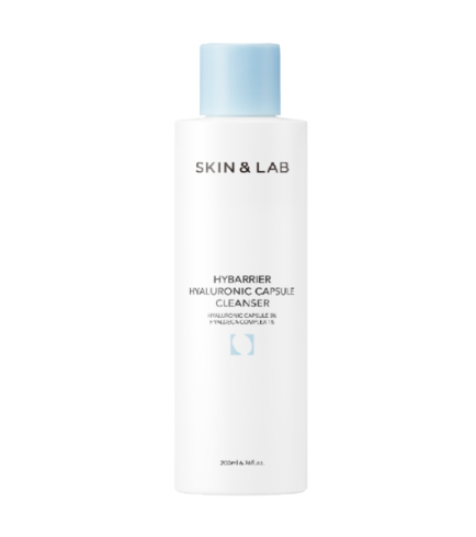 SKIN&LAB Hybarrier Hyaluronic Capsule Cleanser Зволожуючий очищуючий гель для обличчя з гіалуроновою кислотою, 200 мл
