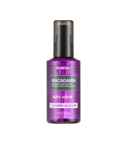 Kundal Macadamia Ultra Hair Serum Cherry Blossom Сироватка для відновлення волосся з ароматом вишневого цвіту, 100 мл
